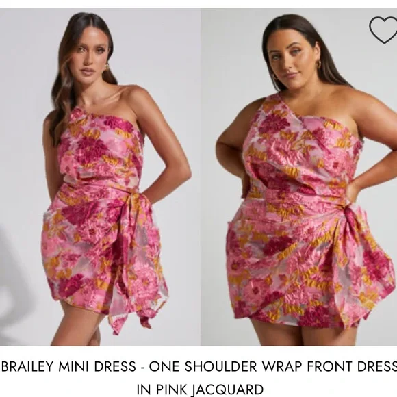 Showpo. | Dresses | Showpo Pink One Shoulder Asymmetrical Sundress |  Poshmark